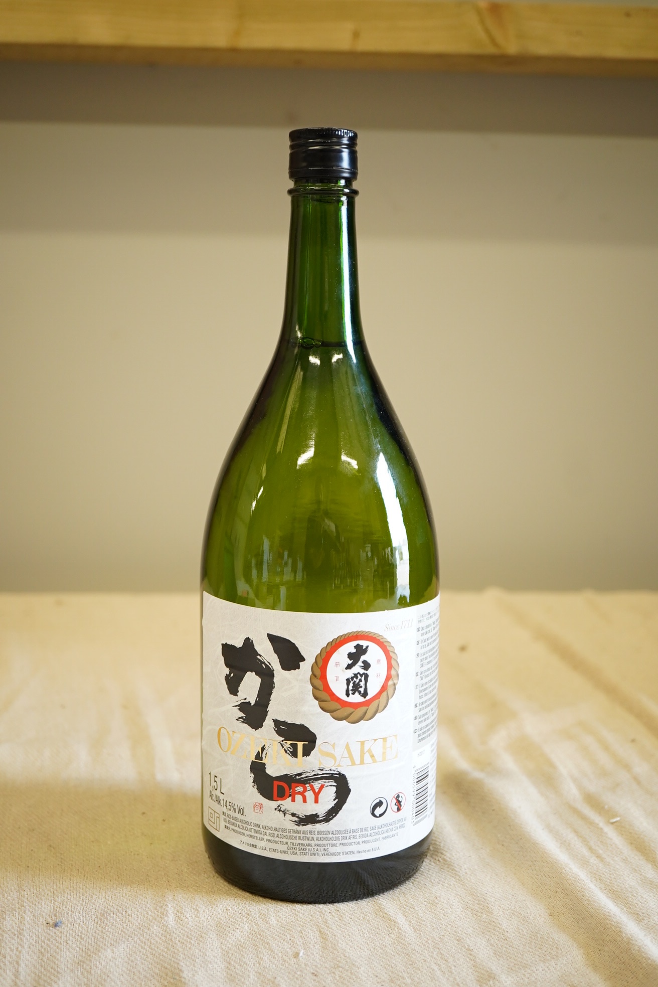 Ozeki Junmai Sake Karakuchi Dry, NV
